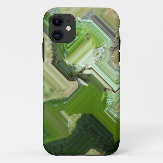 Coques Case-Mate iPhone Iguana verte (Dos)