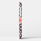 Coques Case-Mate iPhone Ikat Aztec : Textes à rayures ethniques (Verso / Gauche)