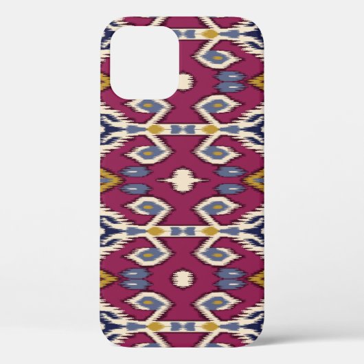 Coques Case-Mate iPhone Ikat Chevron : Élégance ethnique (Verso)