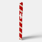 Coques Case-Mate iPhone Ikat Chevrons - Chinois rouge et tan (Verso / Droite)