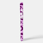 Coques Case-Mate iPhone Ikat Moorish Damask - violet et orchidée (Verso / Gauche)