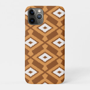Case-Mate iPhone Case Ikat Motif - Brown, rouille et crème