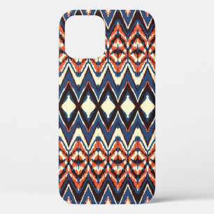 Case-Mate iPhone Case Ikat motif sans soudure. teinture à cravate impri