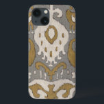 Etui iPhone 13 Ikat ocre II<br><div class="desc">Motifs</div>