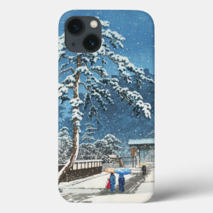 Etui iPhone Case-Mate Ikegami Honmonji Temple Kawase Hasui shin hanga