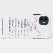 Coques Case-Mate iPhone Il a dit que je suis… : Couverture chrétienne (Dos (Horizontal))