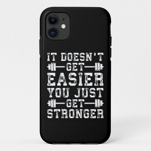 Coques Case-Mate iPhone Il ne devient pas plus facile, vous devenez juste (Dos)