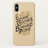 Coques Case-Mate iPhone Il N'Y A Pas D'Étrange Créatures (Dos)