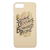 Coques Case-Mate iPhone Il N'Y A Pas D'Étrange Créatures (Dos)