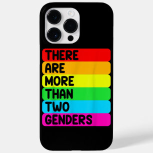 Coque Pour Pour iPhone 14 Pro Max Il y a plus de deux sexes du drapeau arc-en-ciel L