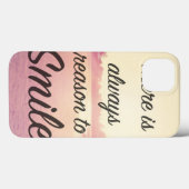 Coques Case-Mate iPhone Il y a toujours raison de sourire (Verso (horizontal))