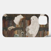 Coques Case-Mate iPhone Il y a un Poltergeist dans la bibliothèque (Verso (horizontal))