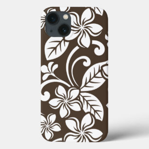 Case-Mate iPhone CASE ÎLE PLUMERIA (CAFÉ BROWN)