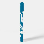COQUES Case-Mate iPhone ÎLE PLUMERIA (CARAÏBE BLEU) (Verso / Droite)