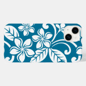 COQUES Case-Mate iPhone ÎLE PLUMERIA (CARAÏBE BLEU) (Verso (horizontal))