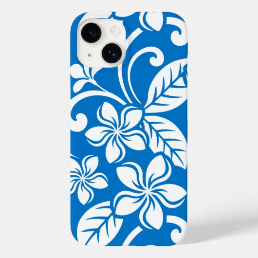 COQUES Case-Mate iPhone ÎLE PLUMERIA (CIEL BLEU) (Verso)