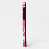 COQUES Case-Mate iPhone ÎLE PLUMERIA (PÊCHE ROSE) (Dos/Gauche)
