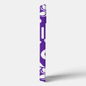 COQUES Case-Mate iPhone ÎLE PLUMERIA (PURPLE) (Verso / Droite)