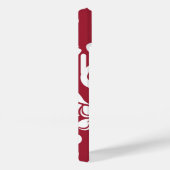 COQUES Case-Mate iPhone ÎLE PLUMERIA (ROUGE CARDINAL) (Verso / Droite)