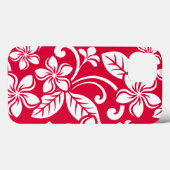 COQUES Case-Mate iPhone ÎLE PLUMERIA (ROUGE DE STRAWBERRY) (Verso (horizontal))