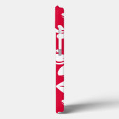 COQUES Case-Mate iPhone ÎLE PLUMERIA (ROUGE DE STRAWBERRY) (Verso / Gauche)