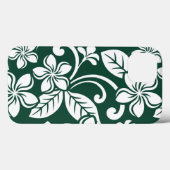 COQUES Case-Mate iPhone ÎLE PLUMERIA (VERT FORESTIER) (Verso (horizontal))