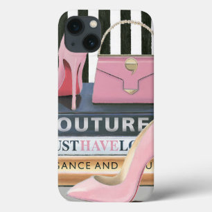 iPhone 13 Coque Île Wild Couture Stripes - Shoes & Bag