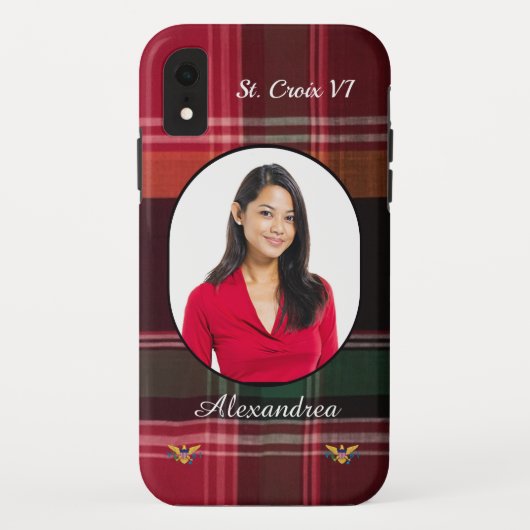 Coques Case-Mate iPhone Îles Vierges américaines Sainte Croix Madras Photo (Dos)