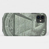 Coques Case-Mate iPhone Illuminati - tout l'oeil voyant (Dos (Horizontal))