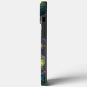 Coques Case-Mate iPhone Illuminé Abstrait brillant Turquoise violet Fracta (Verso / Gauche)