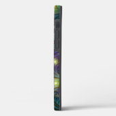 Coques Case-Mate iPhone Illuminé Abstrait brillant Turquoise violet Fracta (Verso / Gauche)