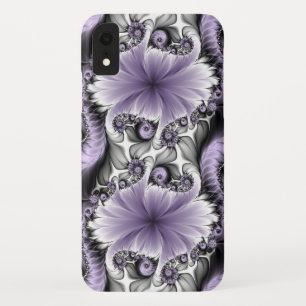 Case-Mate iPhone Case Illusion de lilas Art floral abstrait fractal Fant