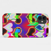 Coques Case-Mate iPhone Illusion des coeurs par Kenneth Yoncich (Dos (Horizontal))