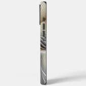 Coques Case-Mate iPhone Illusion d'optique abstrait 3D fractal avec profon (Verso / Gauche)
