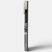 Coques Case-Mate iPhone Illusion d'optique abstraite fractale 3D avec prof (Verso / Gauche)