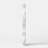 Coques Case-Mate iPhone Illusion d'optique blanche et grise (Verso / Droite)