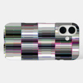Coques Case-Mate iPhone Illusion géométrique Abstraite linéaire (Verso (horizontal))