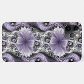 Coques Case-Mate iPhone Illusion Lilac Abstrait Floral Fractal Art Imagina (Dos (Horizontal))