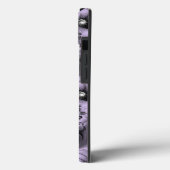 Coques Case-Mate iPhone Illusion Lilac Abstrait Floral Fractal Art Imagina (Verso / Gauche)