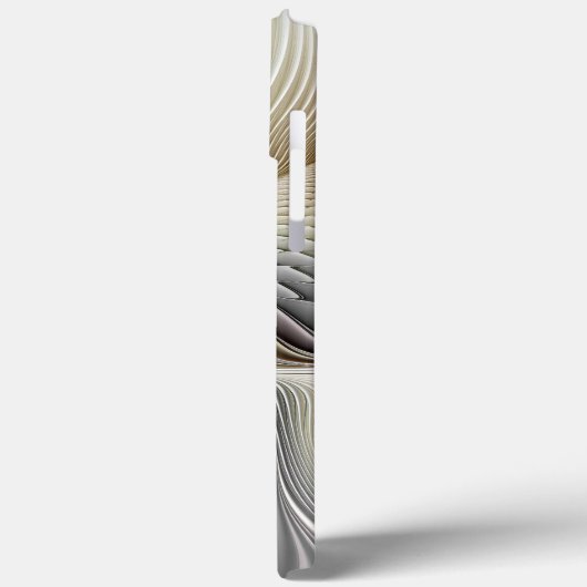 Coques Case-Mate iPhone Illusion Optique Abstrait 3D Fractal Avec Profonde (Verso / Gauche)