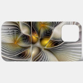 Coques Case-Mate iPhone Illusion Optique Abstrait 3D Fractal Avec Profonde (Verso (horizontal))