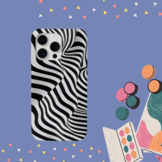 Coques Case-Mate iPhone Illusion optique Art Abstrait