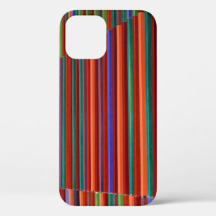 Case-Mate iPhone Case Illustration à rayures multicolores