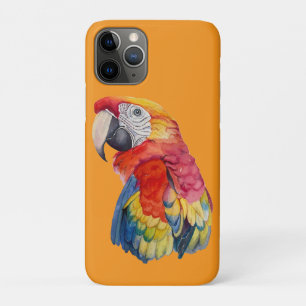 Case-Mate iPhone Case Illustration aquarelle de perroquet coloré