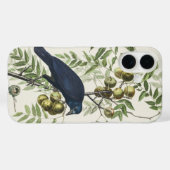 Coques Case-Mate iPhone Illustration Audubon Black Crow American Bird (Verso (horizontal))