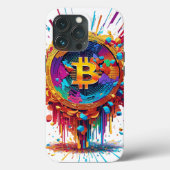 Coques Case-Mate iPhone Illustration Bitcoin (Verso)