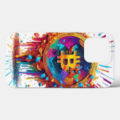 Coques Case-Mate iPhone Illustration Bitcoin (Verso (horizontal))
