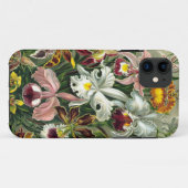 Coques Case-Mate iPhone Illustration botanique d'orchidées du cru 1865 (Dos (Horizontal))