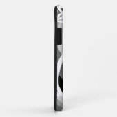 Coques Case-Mate iPhone Illustration botanique noire et blanche Arrière in (Dos/Droite)