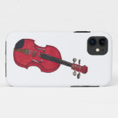 Coques Case-Mate iPhone Illustration cadeau tendance dessinant violon roug (Dos (Horizontal))
